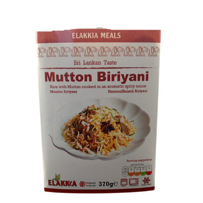 buy elakkia frozen mutton biryani online, Lakshmi Stores, UK