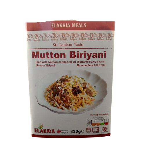 buy elakkia frozen mutton biryani online, Lakshmi Stores, UK