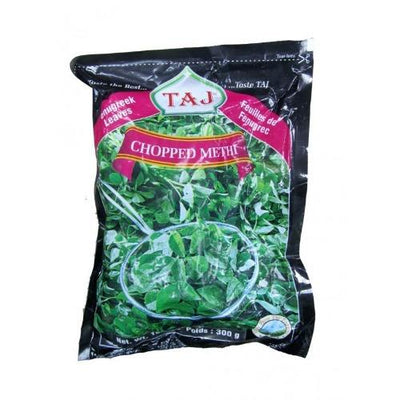 Buy TAJ FROZEN CHOPPED METHI Online in UK